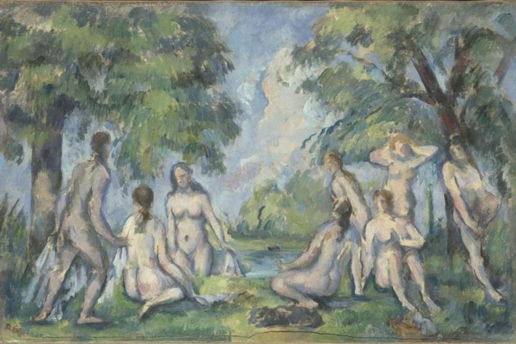 Baigneuses, Paul Cézanne