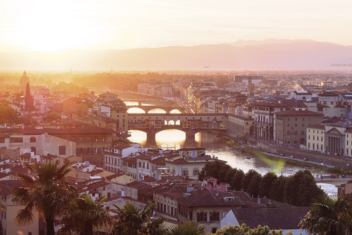 Coucher de soleil Florence