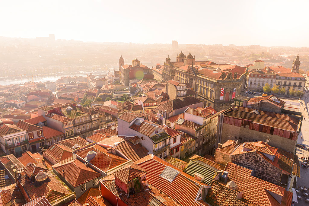 Vue de la Tour des Clercs Porto
