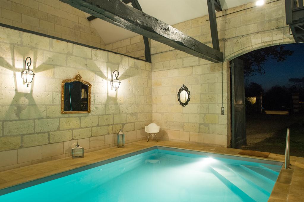 La Folie Saint Julien hotel de charme Val de Loire piscine
