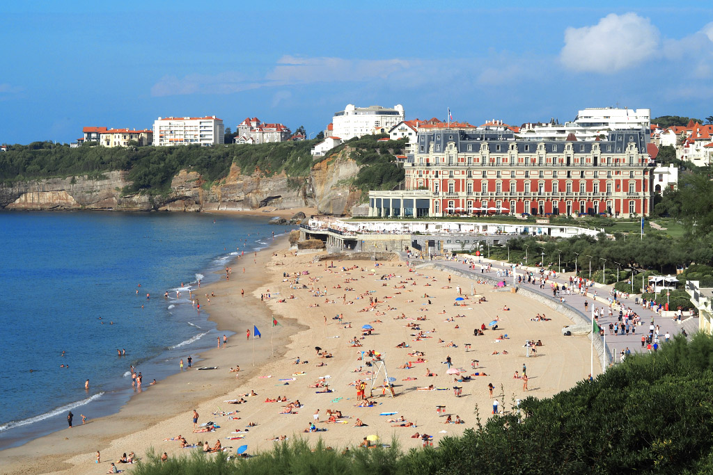 Grande plage Biarritz